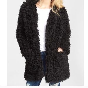 Smythe
'Mongolian' Faux Fur Coat P/S
